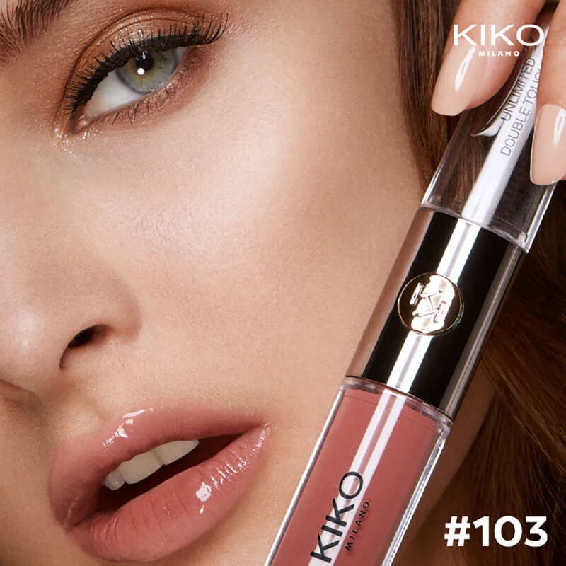 KIKO MILANO Unlimited Double Touch 6g #103 Natural Rose