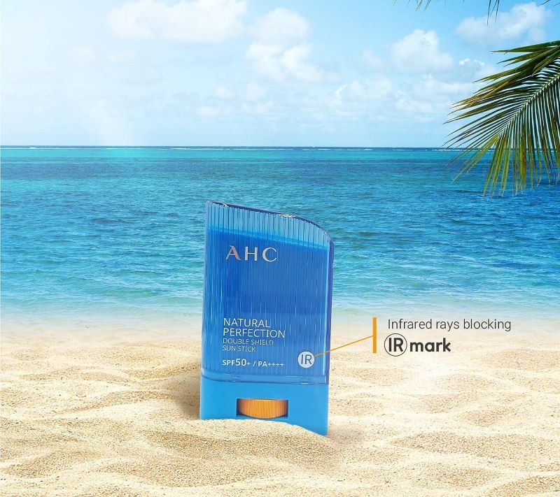 AHC Natural Perfection Double Shield Sun Stick SPF50+/PA++++,  เนเชอรัล เพอร์เฟกชั่น เฟรช ซันสติ๊ก, AHC  ,AHC Sun Stick แต่ละสีต่างกันยังไง,กันแดด AHC กันน้ำไหม,กันแดดสติ๊กเกาหลี ,กันแดดแบบแท่ง